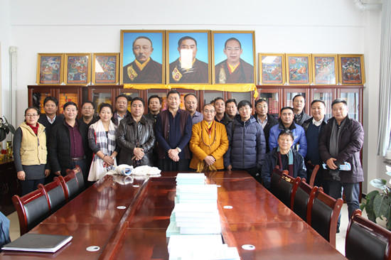 玉樹藏族自治州文藝代表團來青海師范大學(xué)考察交流