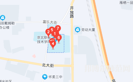 北京京北職業(yè)師范技術學院2023年地址在哪里