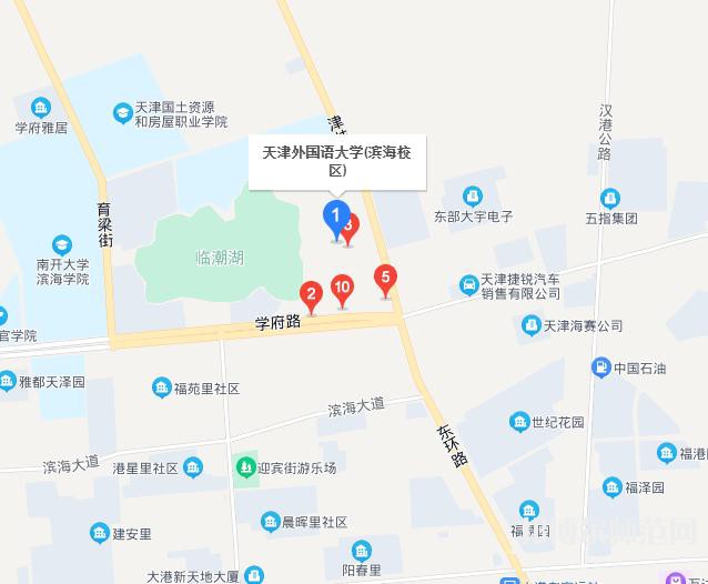天津外國語師范大學(xué)濱海校區(qū)2023年地址在哪里